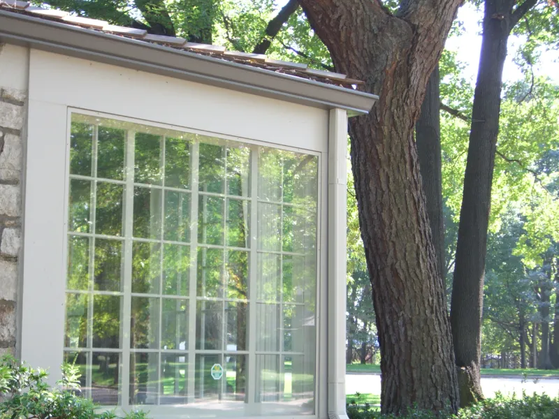 Wilco Guttering completed gutter work over a sunroom in Tulsa